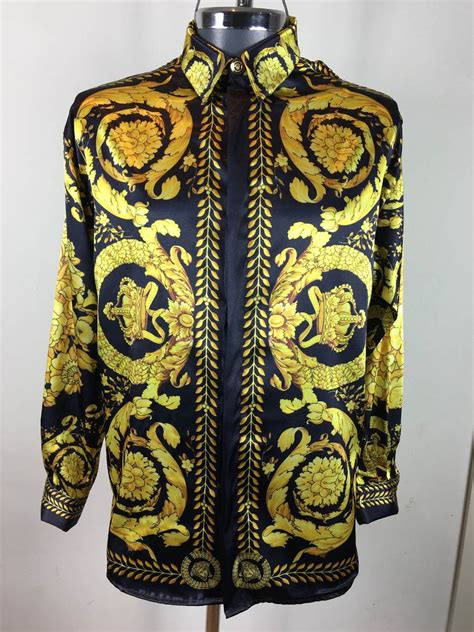 camisa versace de hombre